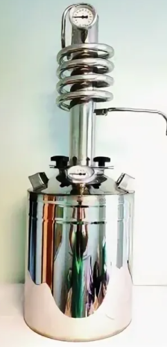 Дистиллятор ЦФС с вертикальной спиральной царгой 35 литров